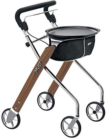 Trust Care Wohnraum-Rollator Let's Dream schwarz-braun