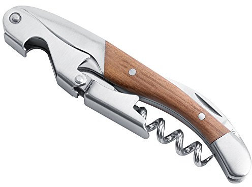 Juego de abridores de vino de sacacorchos para camarero profesional, mejorado con bisagras de acero inoxidable para trabajo pesado, llave de vino