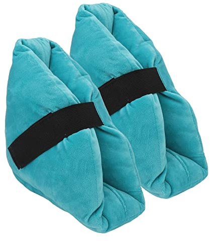Coussins de Talon Réglables, 2 Pcs Protège-talons Coussin Oreillers Soutien du Pied Oreiller Coussinets de Talon Couverture Réglable Prévention des Escarres Protection des Pieds