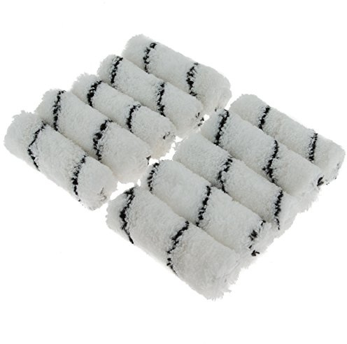 Coral 41400 Easy Coater - Juego de 10 fundas de rodillo con funda de microfibra de 4 pulgadas