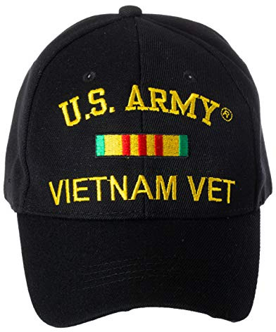Artisan Owl Officially Licensed U.S. Army Vietnam Veteran Embroidered Adjustable Baseball Cap