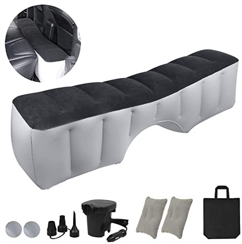 sanheshun Auto Luftmatratze aufblasbar, Rücksitz Lücke Pad Luftbett, Auto Lücke Pad Auto Luftmatratze, Auto aufblasbare Bett mit Aufbewahrungstasche für Reisen Camping