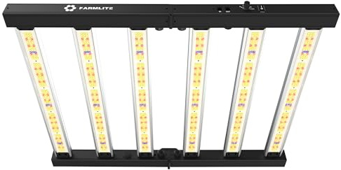 FARMLITE Led Grow Lampe Grow Light Pflanzenlampe Led Vollspektrum Zimmerpflanzen Lampe Greenhouse Lights Dimmbare Geeignet für 4x4ft (360watts)