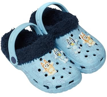 Bluey Clogs | Boys Clogs | Boys Sliders | Blue 10
