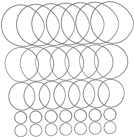 jojofuny Lot de 50 Courroies de Rechange pour Lecteur de Cassettes Enregistreur à Cassettes Courroies Carrées en Caoutchouc pour Lecteur de Cassettes