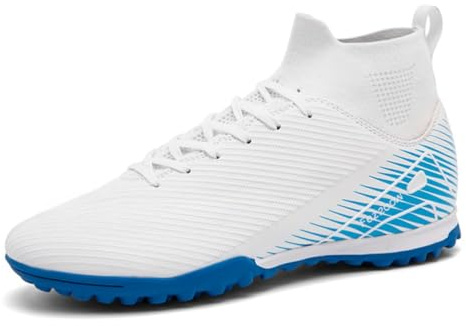 IFIKK Scarpe da Calcio Unisex Alte da Allenamento Professionali per Giovani Uomo da Esterno