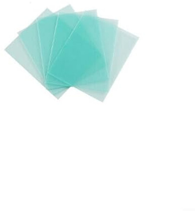 HomeVortex Cubierta protectora de policarbonato transparente para casco de soldadura, paquete de 10 láminas de protección anticaídas resistentes al fuego para soldadura eléctrica, protección contra