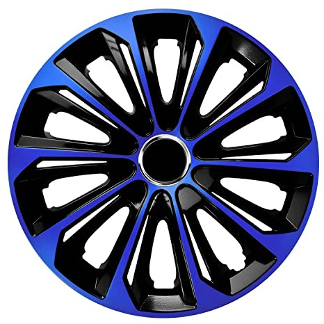 Radzierblende EXTRA Strong schwarz/blau 14 Zoll 4er Set