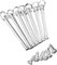 Didiseaon 7 Set Accessori per Unghie a Ventaglio Spillo Ventilatore USB Ventilatore per Passeggino per Rivet ASSE per Ventola a Mano Piega Ganci a Vite Silver Acciaio Inossidabile