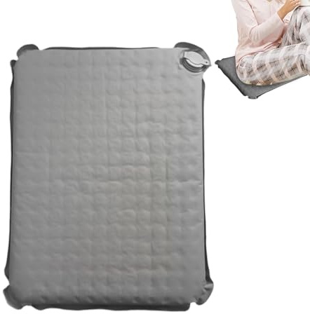 Genérico Cojín Inflable para Viajes - Almohadilla De Silla Ligera E Impermeable | Cojín Inflable para Silla De Ruedas | para Acampar Senderismo Picnic Playa Deporte Concierto Coche Barca