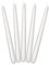 10 Spitzkerzen Perlmutt Weiß Metallic 24cm Tischkerzen Tafelkerzen Leuchterkerzen Stabkerzen Kerzen Perle