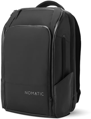 NOMATIC 20L Travel Pack - Mens Travel Backpack - Expandable to 30L - Water Resistant Daypack - TSA-Ready - Lightweight Business Traveling Backpack for Men - 16 Laptop Compartment