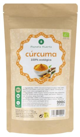 PLANETA HUERTO | Cúrcuma en polvo ECO 200 g