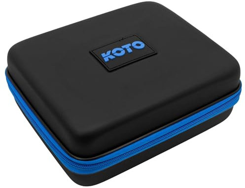 KOTO - Dartwallet Eva Large Blau, Darttasche mit Reissverschluß, Dart Hülle, Dartkoffer, Darts Box