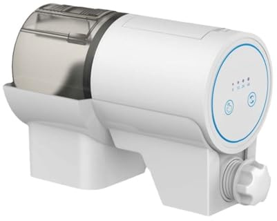 LIbgiubhy Distributeur automatique de nourriture pour poissons - Distributeur de nourriture pour vacances programmées - Pour la maison et le bureau