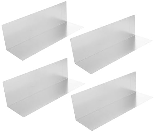 NUOBESTY 4piezas Juntas Para Puerta De Garaje Kit Sellador De Aluminio Junta Para Piso De Puertas Garaje Sello Insonorizante Para