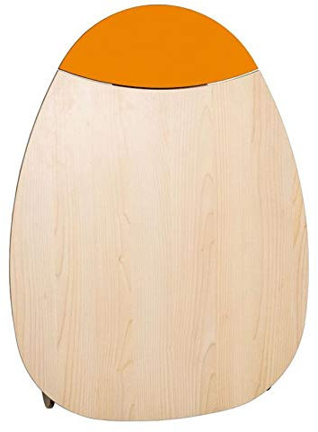 timkid OWO2.0 - Mesa plegable para cambiar pañales de madera, para montaje en pared, color amarillo