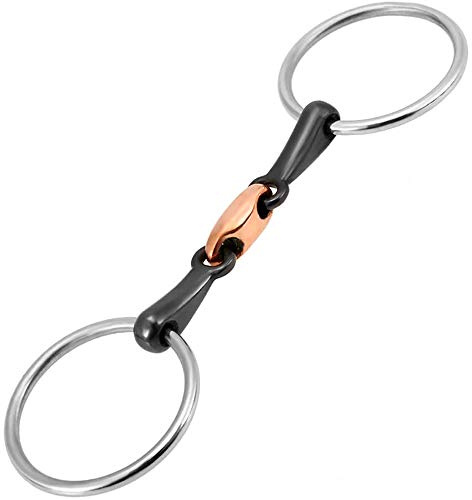 Snaffle Bit O Ring Cavallo Bocca Comfort Equestre Steeliness Acciaio