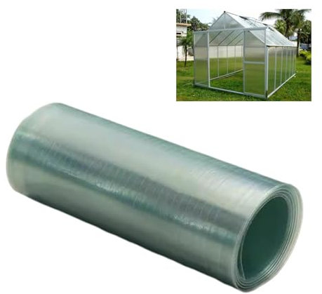 AFGZQ Plaque De Couverture Polycarbonate, Panneaux Serre, Résistant UV, Retardateur Flammes, Facile Plier Et Couper, for Serres, Auvents, Jardinage(2.3 x 26.2ft)