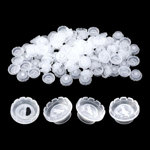 200 Pack Glue Holder for Lash Extensions, Eyelashes Extension Volume Lashes Fan Blossom Cups, Lash Glue Flower Cups Glue Cup Eyelash Extension Glue Holder Lash Glue Tray for Lash Extension Supplies