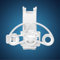 Para PS 5 Controller Mini Volante Gamepad Racing, Accesorios De Repuesto Para Volante Para Play Station 5 (Blanco)