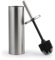 Beldray Scopino e supporto per WC, trattamento antibatterico, setole in silicone antigraffio, a prova di spruzzi, design discreto, manico lungo, testina igienica facile da pulire, resistente alle