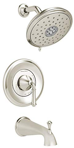 American Standard TU052508.013 Delancey Water-Saving Bath and Shower Trim Kit with Cartridge, Polished Nickel