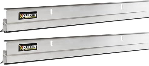 Xcluder 48 in. Standard Door Sweep, Aluminum 2-Pack, Seals Out Rodents & Pests, Enhanced Weather Sealing, Easy to Install; Rodent Protection; Rodent Proof Door Sweep