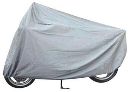 Susy Shop Housse de protection de pluie pour extérieur et intérieur en tissu Peva 45 g, pour moto, moto, scooter, vélo, taille M : 120 x 220 cm)