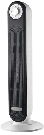 Termoventilador Ceramico Vertical 2000w Neg/bla 70x23,5x23,5 Cm 2potencias3funciones Termostato Reg. Oscilante Antivuelco