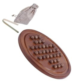 wisoolkic Klassisches Solitaire Brettspiel, Lernspielzeug zur Förderung des logischen Denkens, unterhaltsames Spiel für Kinder und Erwachsene, europäisches Brettspiel, Einzelschachspiel für Anfänger