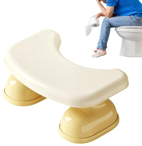 Generisch Panca WC per piedi, supporto antiscivolo per squat, sgabello da masticare per WC per anziani, bambini, doccia, vasca da bagno, comodino, cucina