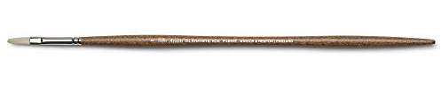 Winsor & Newton Pincel para óleo Artist's sintético, Marrón, lengua gato nº2