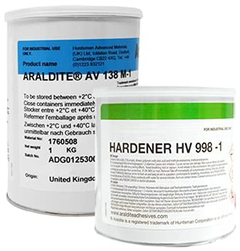 ARALDITE AV138M-1 Epoxidkleber, beständig gegen hohe Temperaturen und Chemikalien – 1 kg