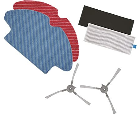 Rowenta Kit de paños con filtro HEPA para aspiradora Robot Xplorer 75 RR76