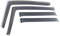 Windabweiser Regenabweiser kompatibel mit Volvo XC60 2009-2017 Dunkel Acryl 4tlg