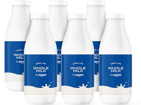 by Amazon Leche Entera, 6x1L