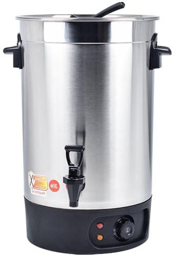 Commercial Water Boiler Single Urn 70 litres Stainless steel Tea, Coffee Making Water Heater, Water Level/Non Drip Tap/Auto Temperature Control, Stalwart STVICWBP70