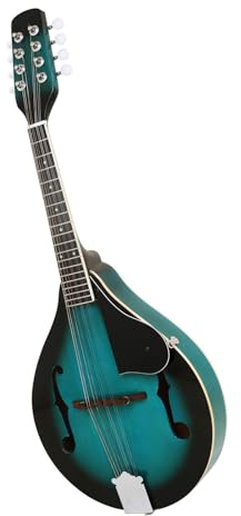 Uqezagpa Mandolino acustico strumento musicale a 8 corde in tiglio, strumento a corda regolabile