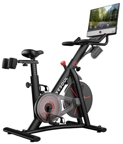 Yesoul G1M Max Magnetisk Cykeltränare med 21,5 tum FHD-skärm