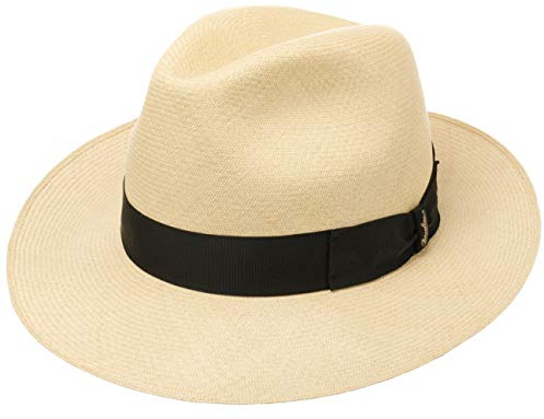Borsalino Panama Bogart Hat Premium Men Nature 7 1/8