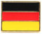 Happyyami Nationalflagge Stifte Emaille Anstecknadel Kupplung Zurück Brosche Stifte Corsage Abzeichen Kostüm Requisiten für Kleidertaschen Rucksäcke (Deutschland)