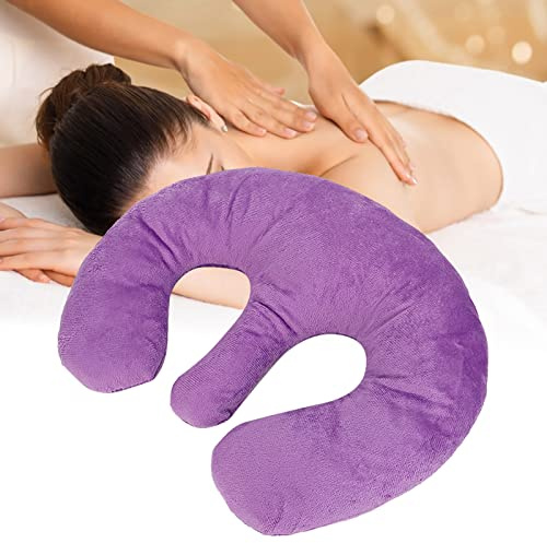 Beauty Salon Breast, SPA Massage Chest Salon Breast Support Pillow Beauty Prone Pillow Cushion Purple (Purple)