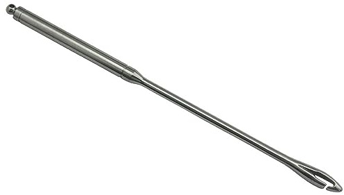 SEIWEI Outil de pêche en acier inoxydable pour retirer et détacher les hameçons, dégorgeoir pratique avec poignée en alliage d'aluminium, équipement de pêche pour un retrait rapide des hameçons