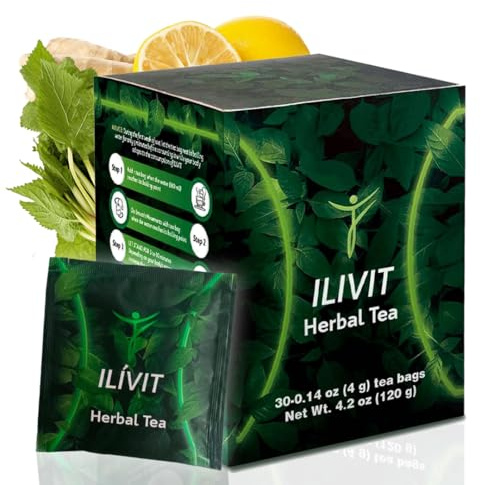 Ilivit Colon Cleanser & Detox Tea | Colon Cleanse | Cleansing Tea For Bloating Relief | 30 Bags