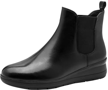 Jana dam Jana Damen Lace Boot FlatMode Känga