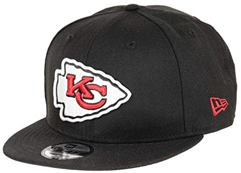 New Era Kansas City Chiefs NFL Essential Black 9Fifty Snapback Cap - One-Size