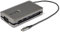 StarTech.com USB C Multiport Adapter 4K 60Hz HDMI 2.0 Dockingstation Reiseadapter - 2-Port 10Gbit s USB Hub - 100W Power Delivery stromversorgung - SD MicroSD - 25 cm Kabel (DKT31CSDHPD3) Grey