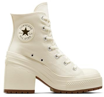 Converse Unisex-Erwachsene Chuck 70 De Luxe Heel Sneaker, Egret/Black, 6.5 Women/4.5 Men