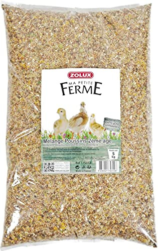 Zolux - Aliments composé, mélange Poussin 2eme âge 4 kg Basse Cour.